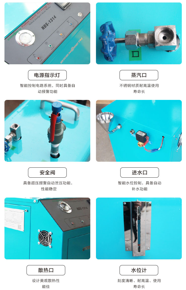3-6-9kw高溫清洗小型蒸汽發(fā)生器產(chǎn)品細節(jié)