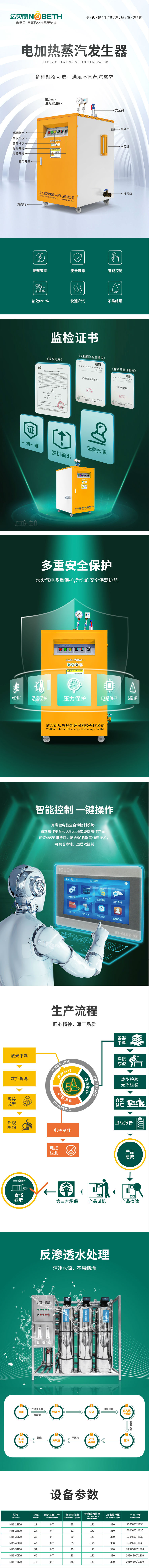 全自動(dòng)電加熱蒸汽鍋爐